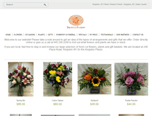 Tablet Screenshot of brownsfloristny.com